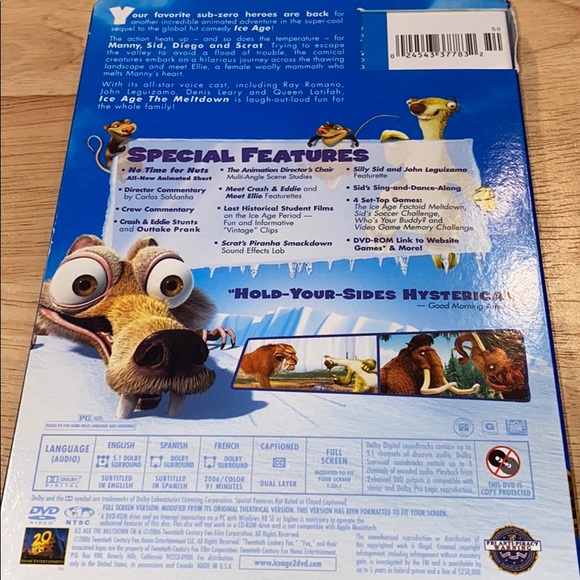 Ice Age the meltdown- DVD - Picture 2 of 3
